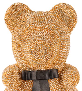 Teddy Diamond Bear - Gold Pırlantalı Ayıcık