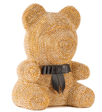 Teddy Diamond Bear - Gold Pırlantalı Ayıcık