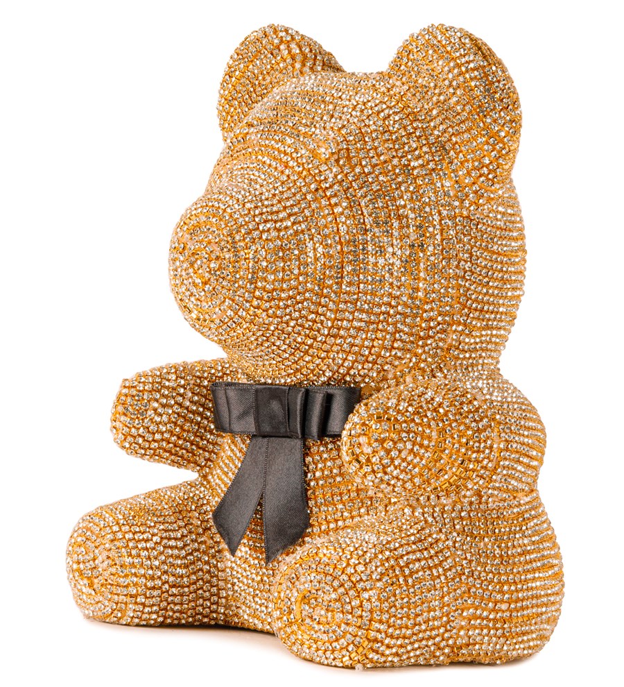 Teddy Diamond Bear - Gold Pırlantalı Ayıcık