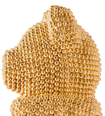 Teddy Pearl Bear - Gold İnci Ayıcık