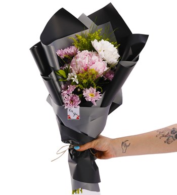 For You Mix İthal Şakayık Buketi - Pembe
