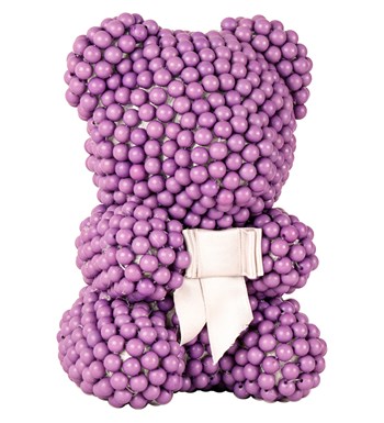 Little Teddy Pearl Bear - Mor İnci Ayıcık