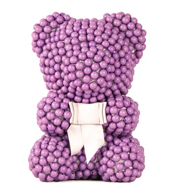 Little Teddy Pearl Bear - Mor İnci Ayıcık
