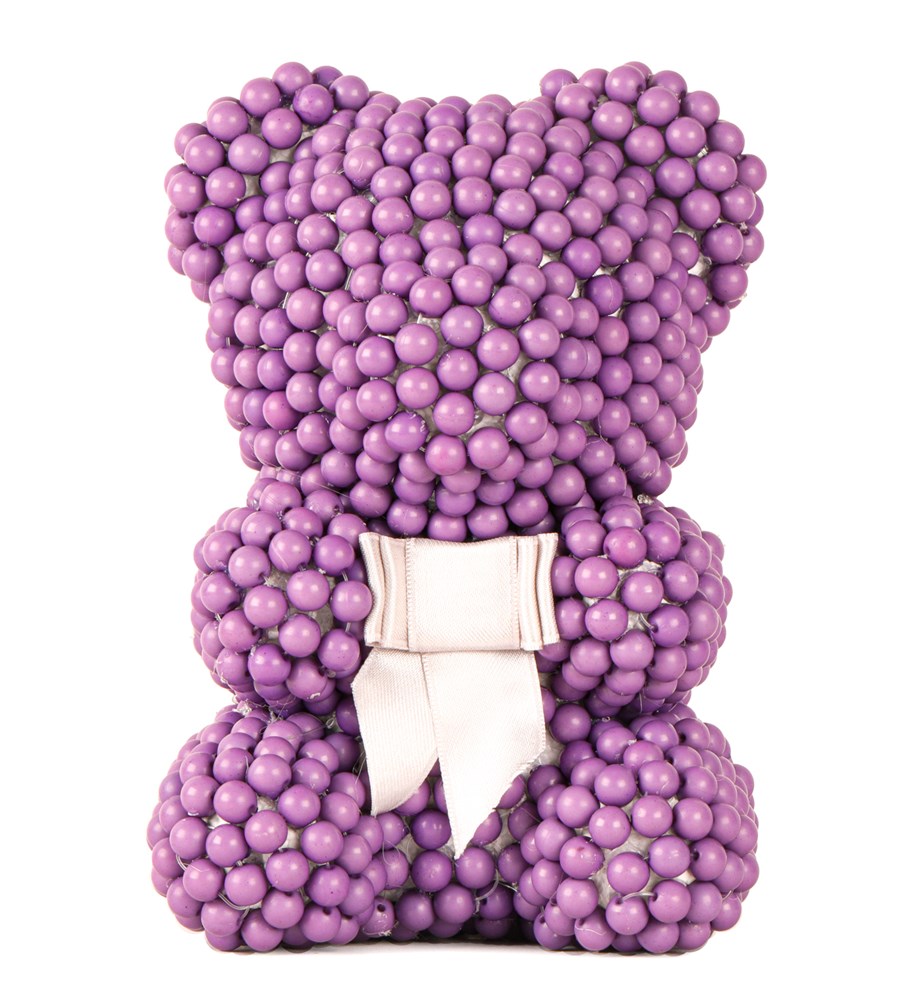 Little Teddy Pearl Bear - Mor İnci Ayıcık