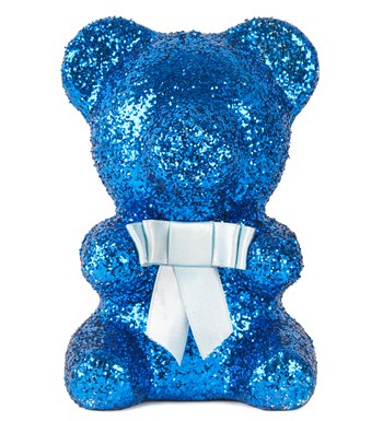 Little Teddy Shimmer Bear - Mavi Simli Ayıcık