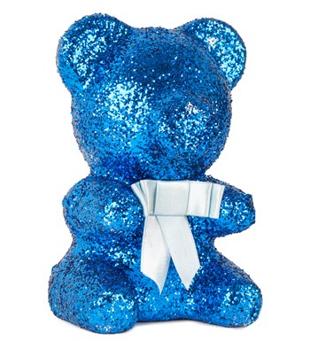 Little Teddy Shimmer Bear - Mavi Simli Ayıcık