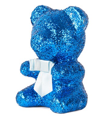 Little Teddy Shimmer Bear - Mavi Simli Ayıcık