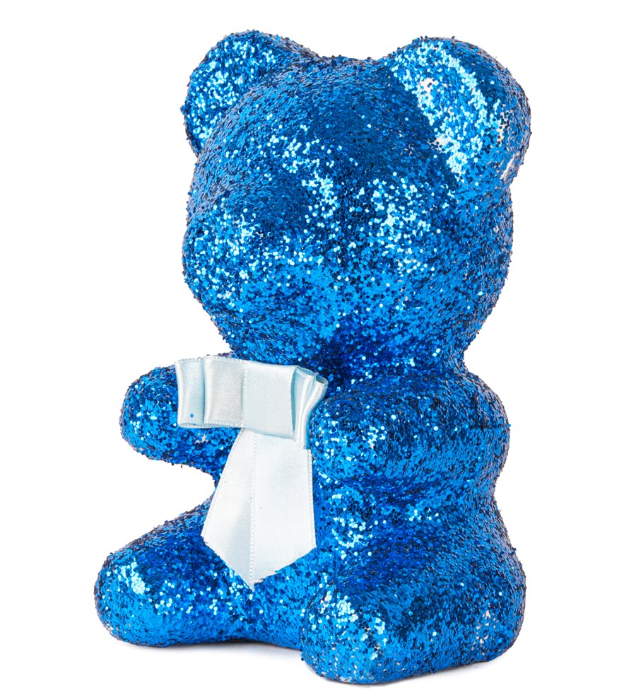 Little Teddy Shimmer Bear - Mavi Simli Ayıcık