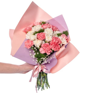 The Dance Of White And Pink