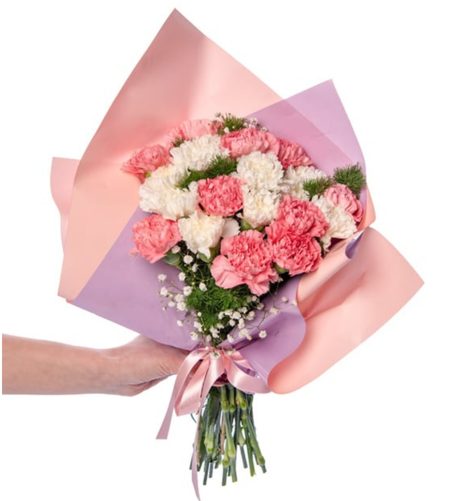 The Dance Of White And Pink
