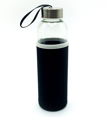 Kişiye Özel Siyah 500 ML Dereceli Termos & Kupa & Defter & Cam Suluk & Kalem Hediye Seti