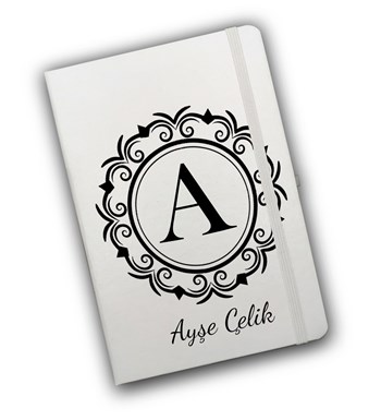 Kişiye Özel Kanvas Makyaj Çantası & Defter & Avon Kadın Parfüm & Anahtarlık & Mum & Kalem Hediye Seti