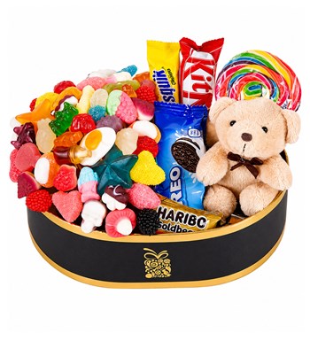 Lilyana Flowers - Charms Peluşlu Jelly&Çikolata Kutusu v2