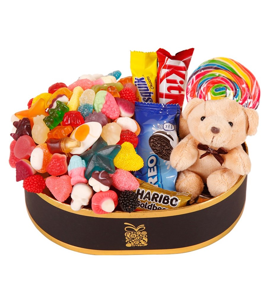 Charms Peluşlu Jelly&Çikolata Kutusu v2