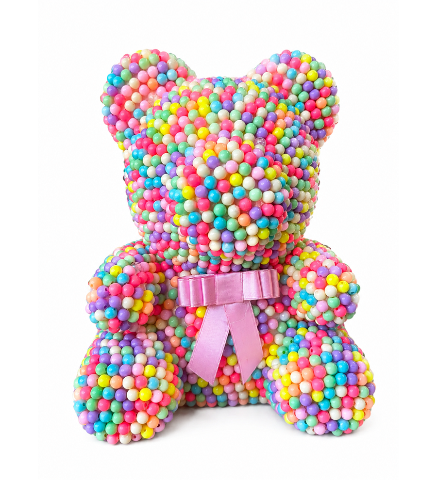 Teddy Pearl Bear - Renkli İnci Ayıcık