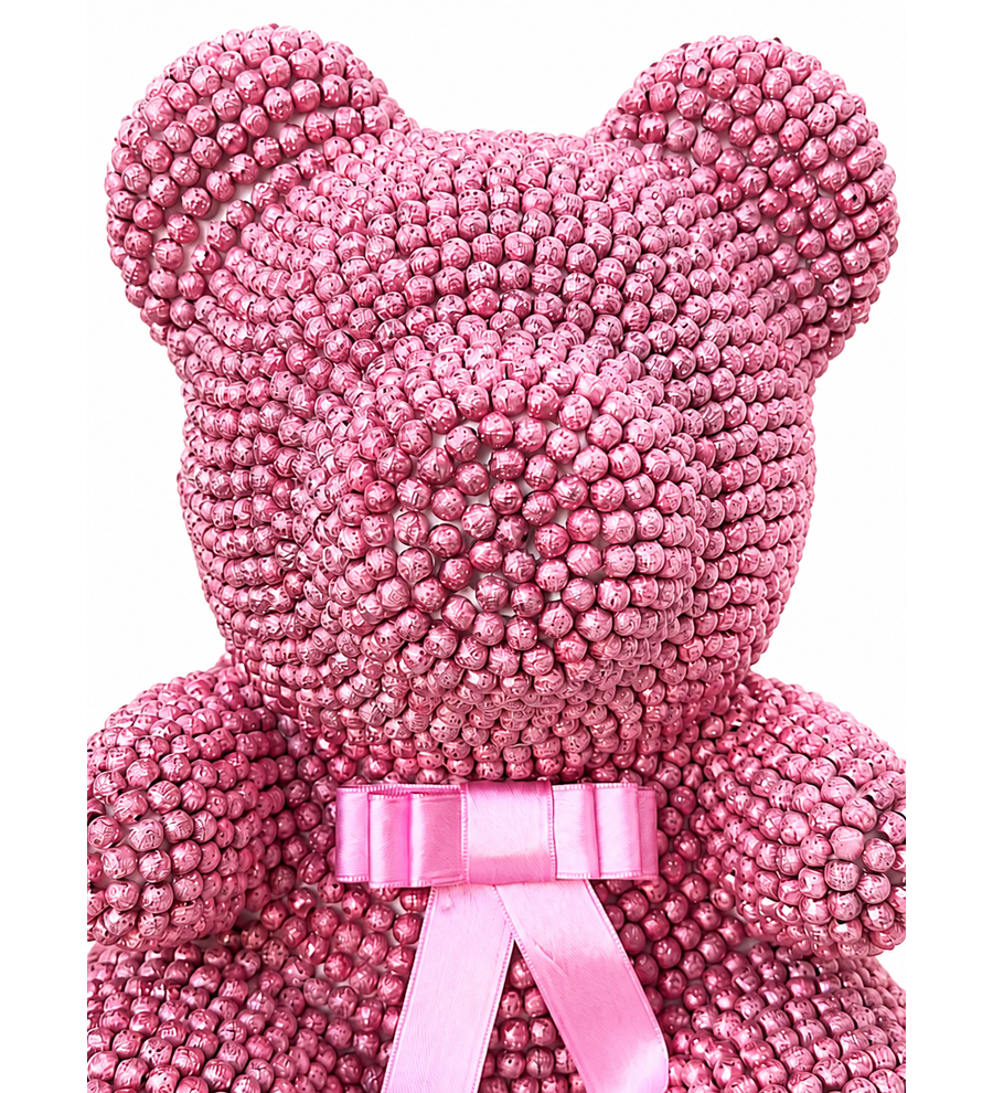 Teddy Pearl Bear - Pembe İnci Ayıcık