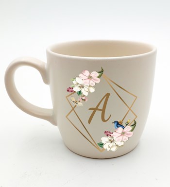 Pembe Fincan & Atlı Karınca & Kupa & Papatya Anahtarlık & Mum Hediye Seti