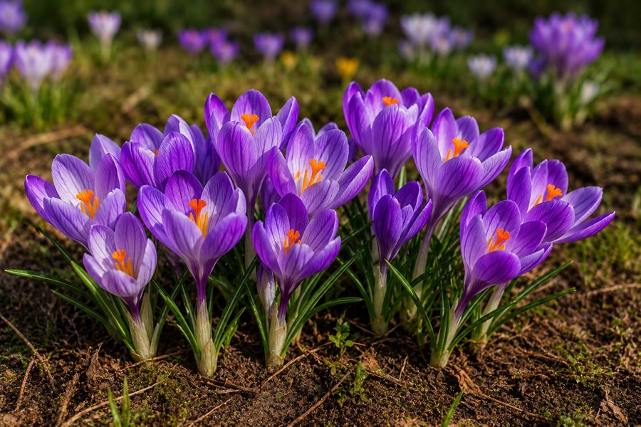 Çiğdem (Krokus, safran çiçeği)