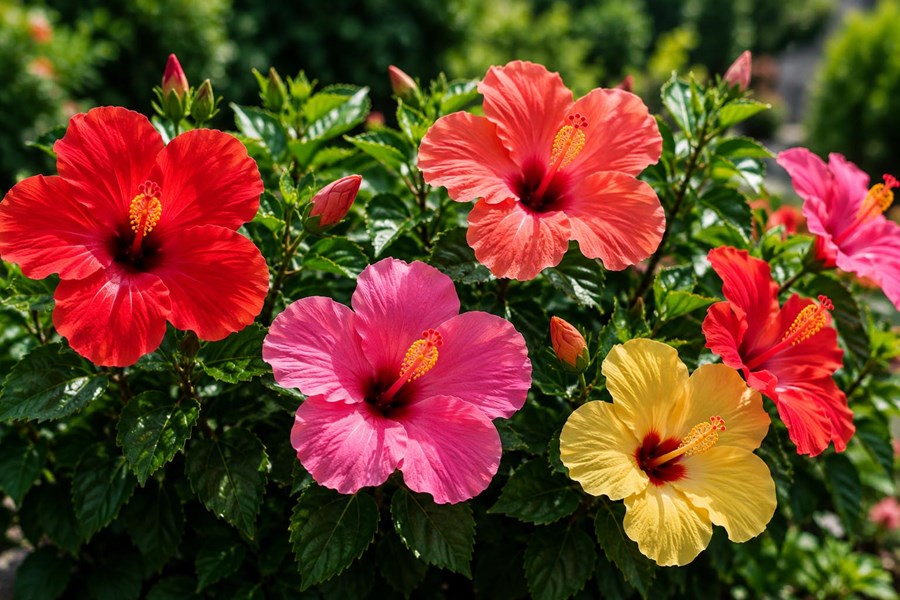 Çin Gülü (Hibiskus, japon gülü)
