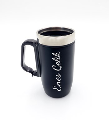Kişiye Özel Termos Bardak & French Press & Kupa & Defter & Kalem & Ihlamur & Adaçayı Hediye Seti