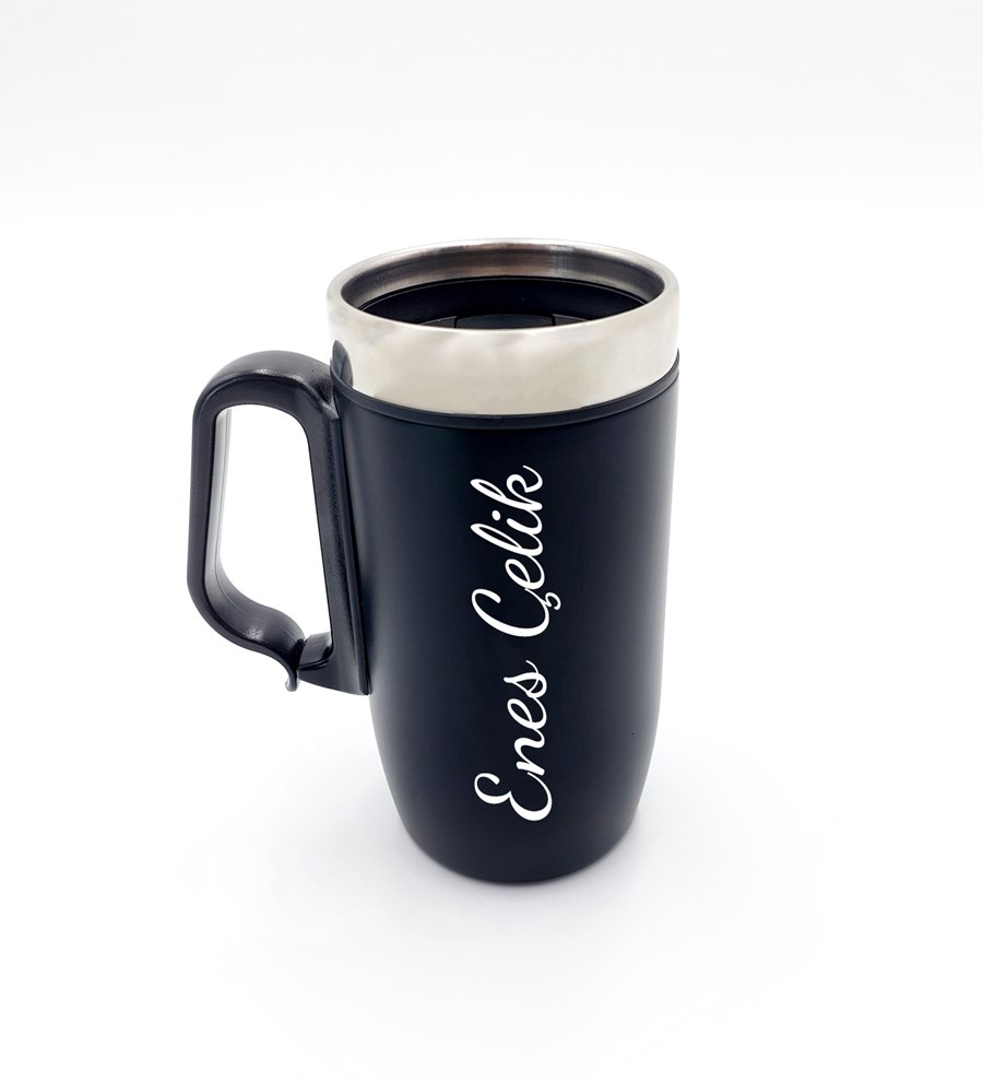 Kişiye Özel Termos Bardak & French Press & Kupa & Defter & Kalem & Ihlamur & Adaçayı Hediye Seti