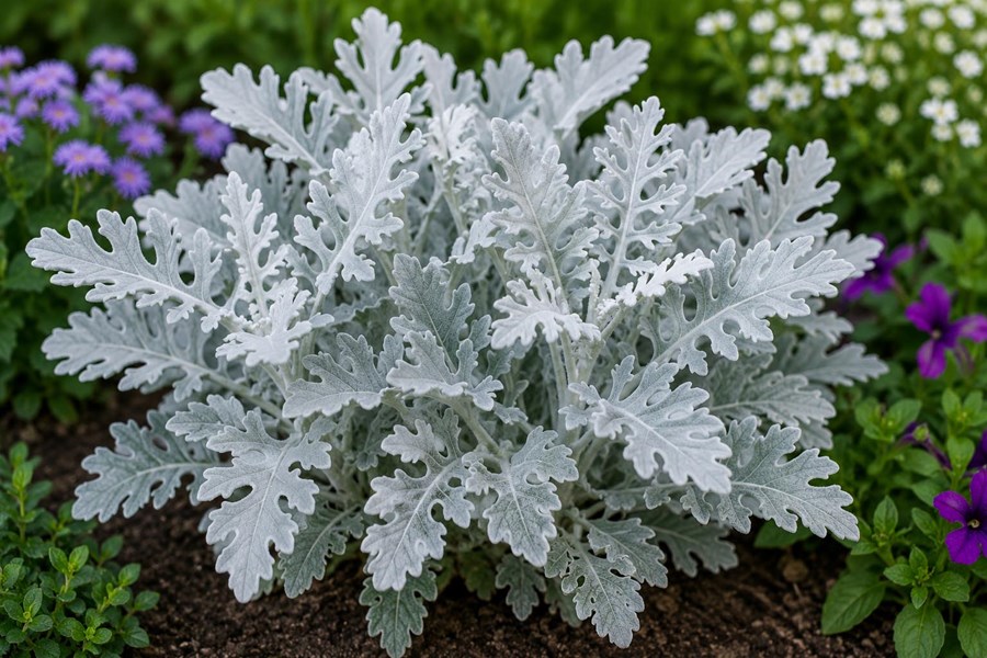 Değirmen Çiçeği (Dusty miller, kül çiçeği)