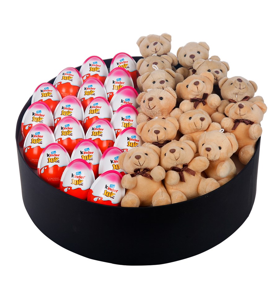 Dev Kutuda Kinder Joy ve Mini Ayıcıklar