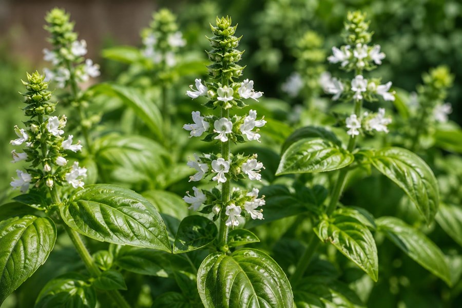 Fesleğen Çiçeği (Basil flower)