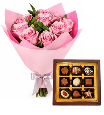 Lilyana Flowers - Forever Pink Chocolate