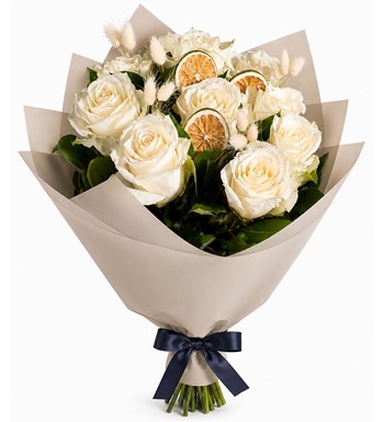 Lilyana Flowers - Forever White Chocolate