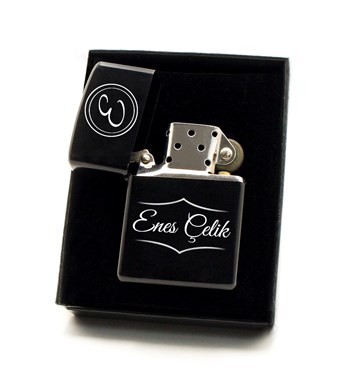 Lilyana Flowers - Kişiye Özel Cüzdan & Çakmak & Anahtarlık & Tesbih Hediye Seti