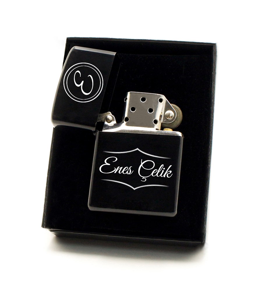 Kişiye Özel Cüzdan & Çakmak & Anahtarlık & Tesbih Hediye Seti