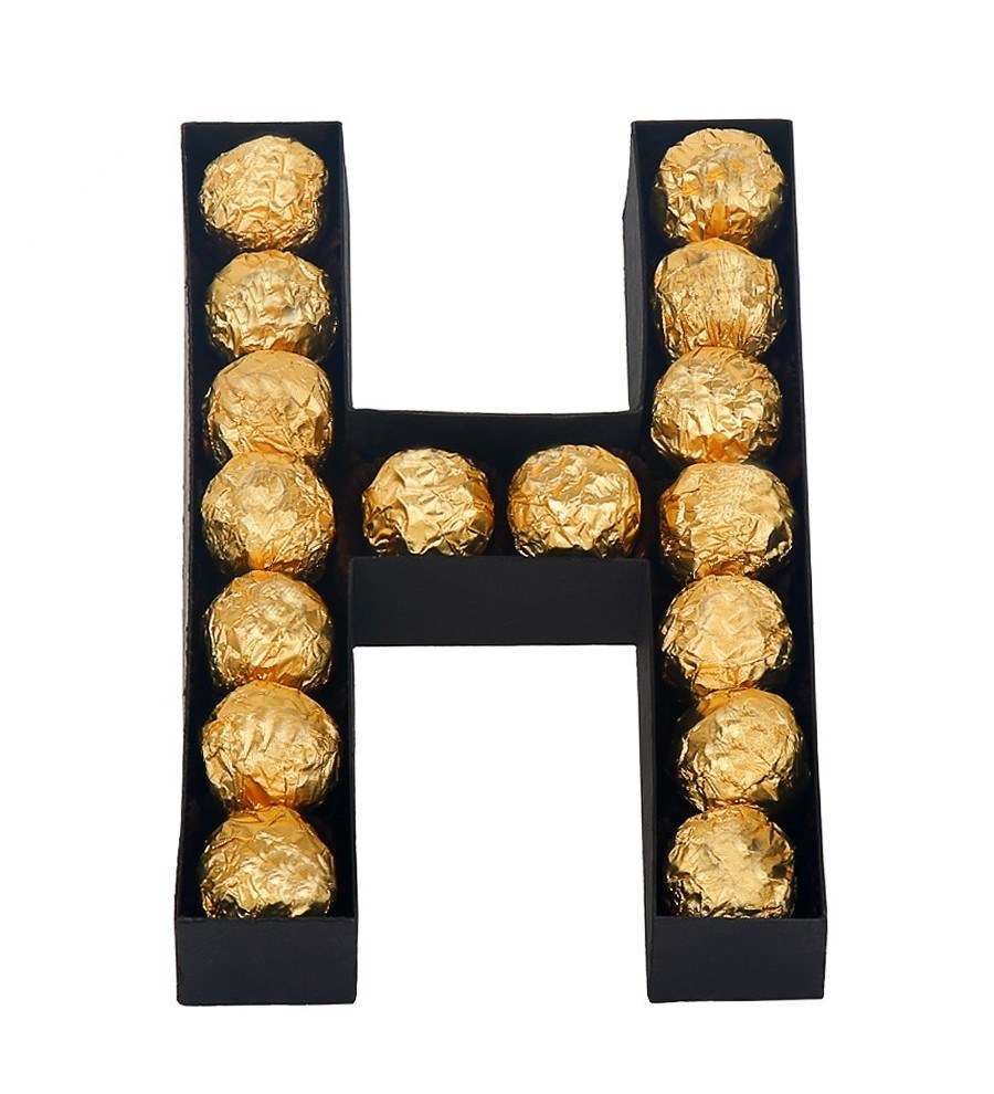 Harf Kutu Gold Fındıklı Çikolata