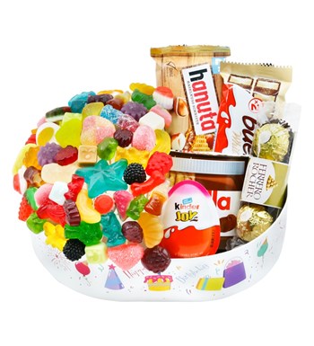 Fancy Colours Doğum Günü Jelly Çikolata Kutusu