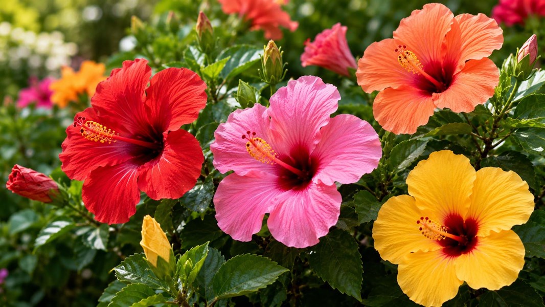 Hibiskus (Çin gülü, japon gülü)