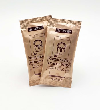 Kişiye Özel 2'li Kiremit Fincan & Kahve Yanı Cam Su Bardağı & Türk Kahvesi Hediye Seti