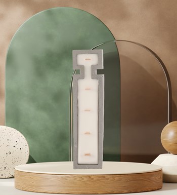 %100 Doğal Soya Wax Kişiye özel Büyük İ Harfi Mum – Sandal wood