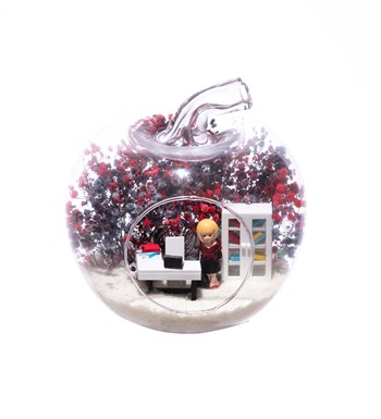 Teraryum Mini Yeni İş Kadın Sarışın-Cipsomiks
