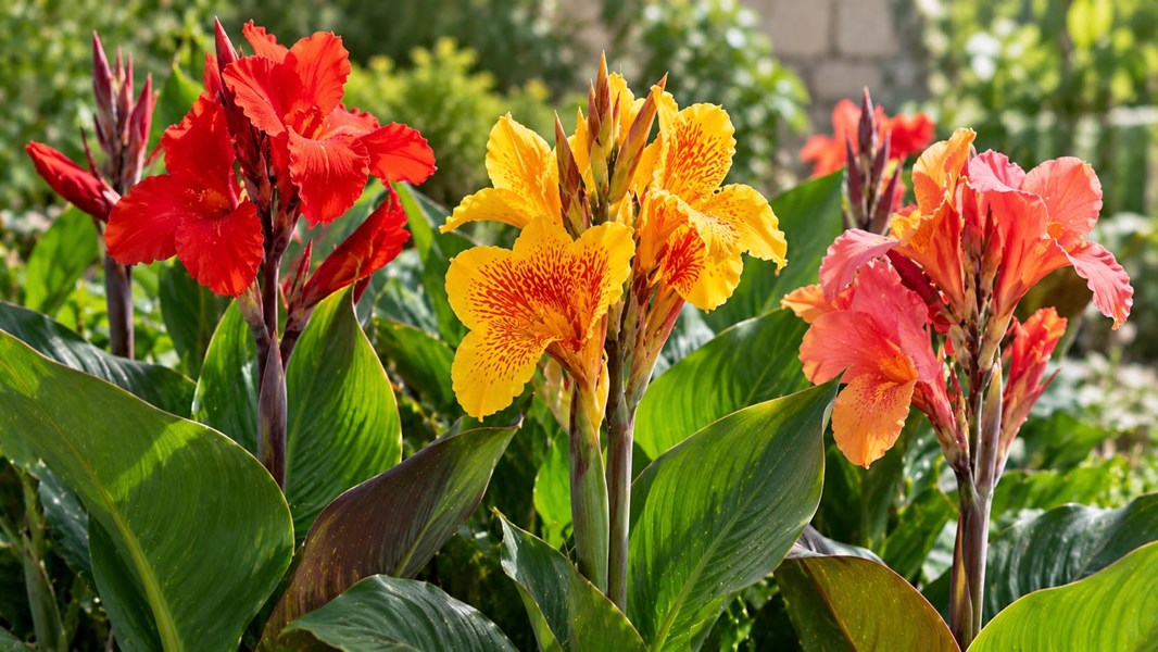 Kana Çiçeği (Canna, tesbih çiçeği)
