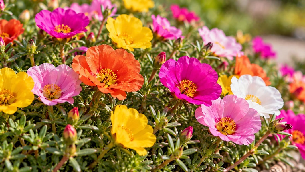 Kedi Tırnağı (İpek çiçeği, portulaca)