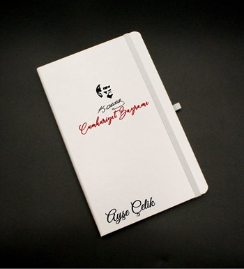 Kişiye Özel Cumhuriyet Bayramı Baskılı Beyaz Defter