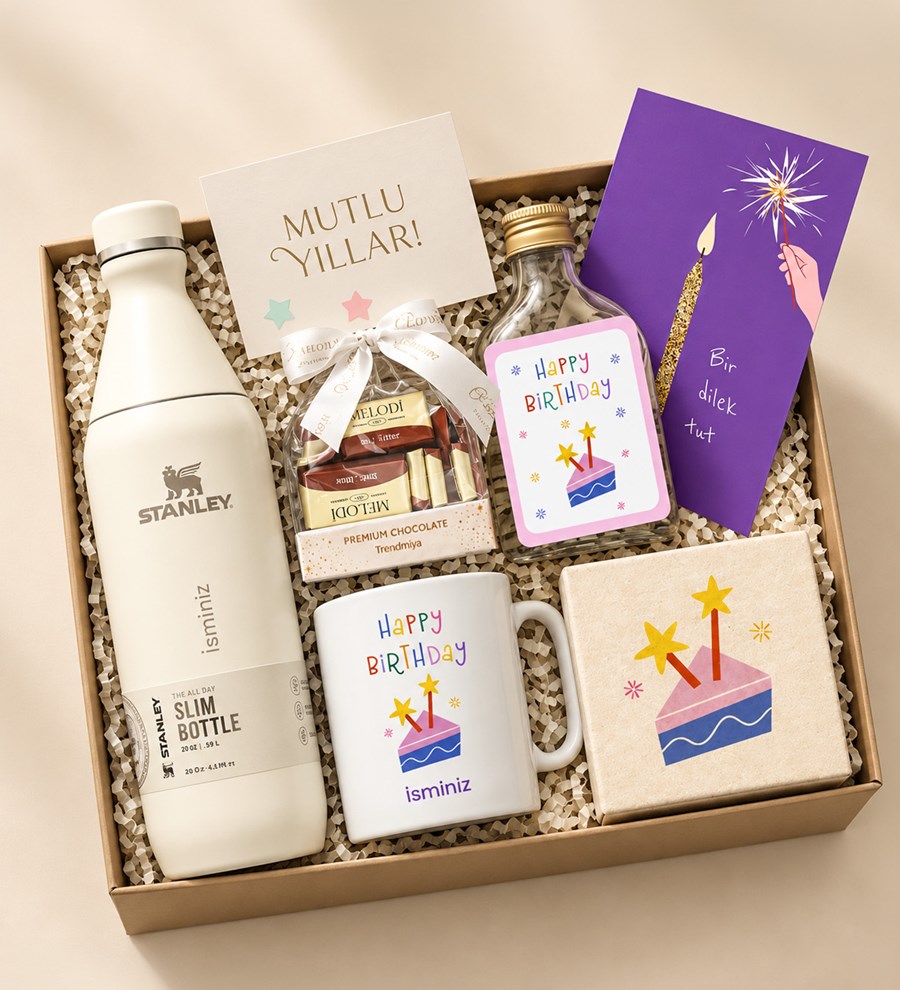 Kişiye Özel Premium Doğum Günü Hediye Seti