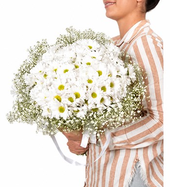 Lilyana Flowers - Kucak Dolusu Papatya Buketi