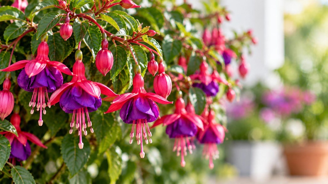 Küpe Çiçeği (Fuchsia, fuşya)
