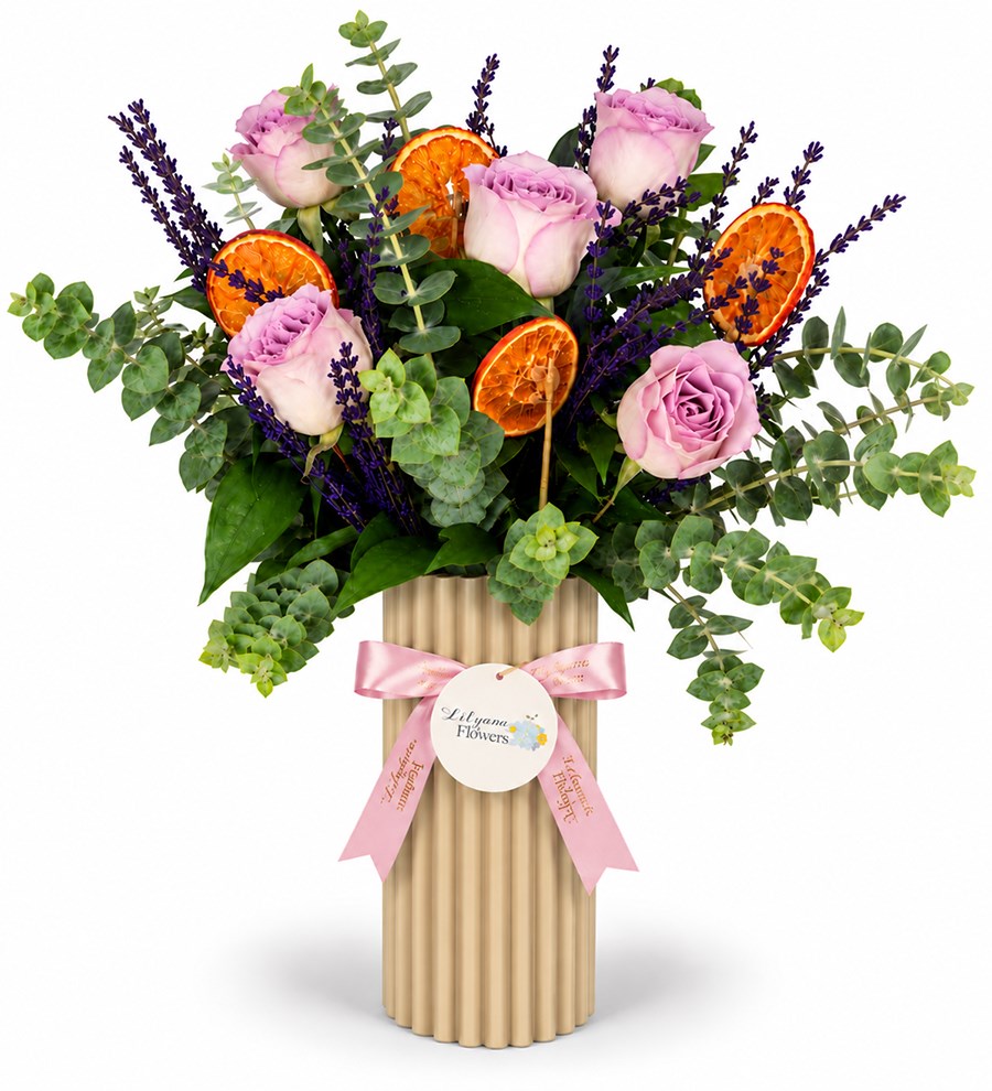 Polimer Vazoda Lilac Roses