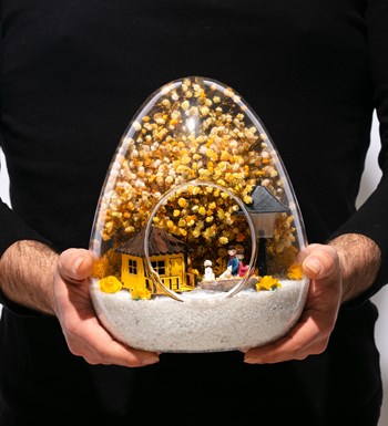 Teraryum Rüya Gibi Evimiz Sarı-Işıklı