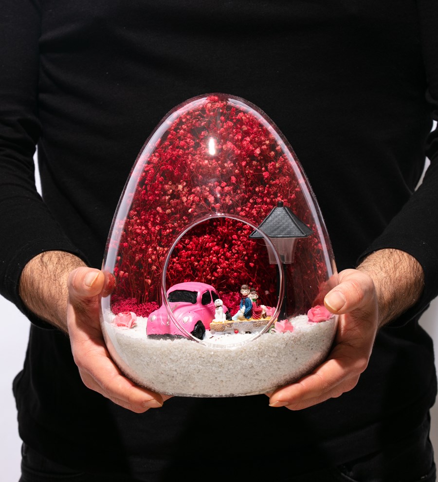Teraryum Bahar Bahçesi Pembe