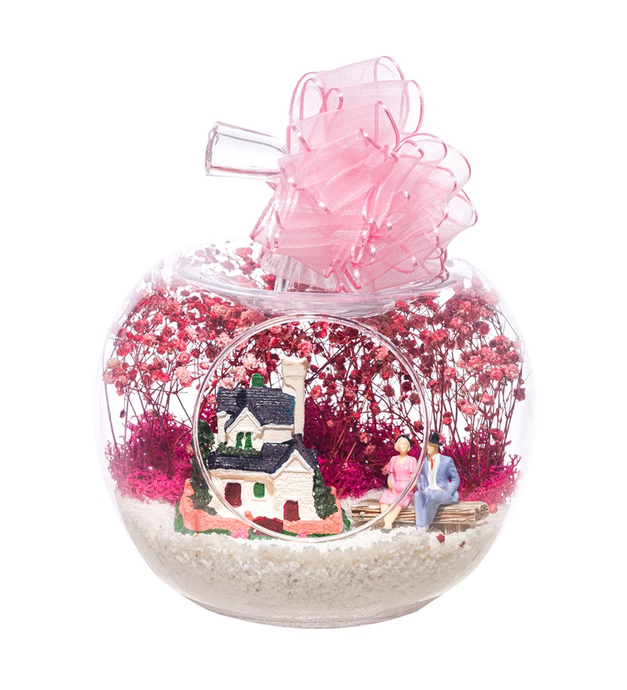 Teraryum Huzur Dolu Pembe Bahçe