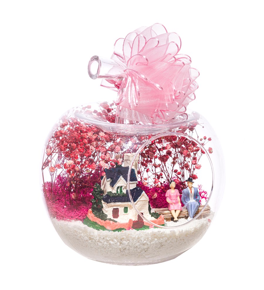 Teraryum Huzur Dolu Pembe Bahçe