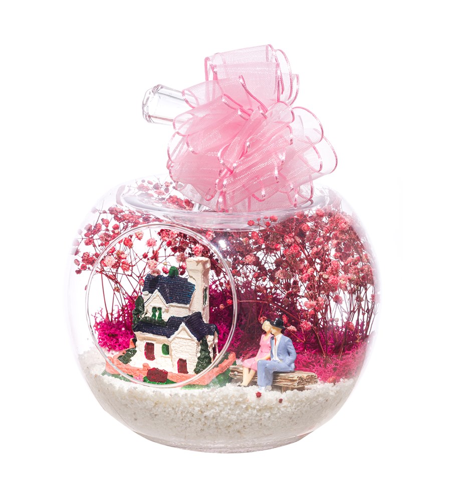 Teraryum Huzur Dolu Pembe Bahçe